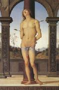 Pietro vannucci called IL perugino st Sebastian (mk05) oil painting picture wholesale